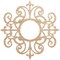 Ekena Millwork Dijon Wood Fretwork Pierced Ceiling Medallion, Alder, 34"OD x 11"ID x 1/4"T CMWP34X34X0250DIAL - alternate 1